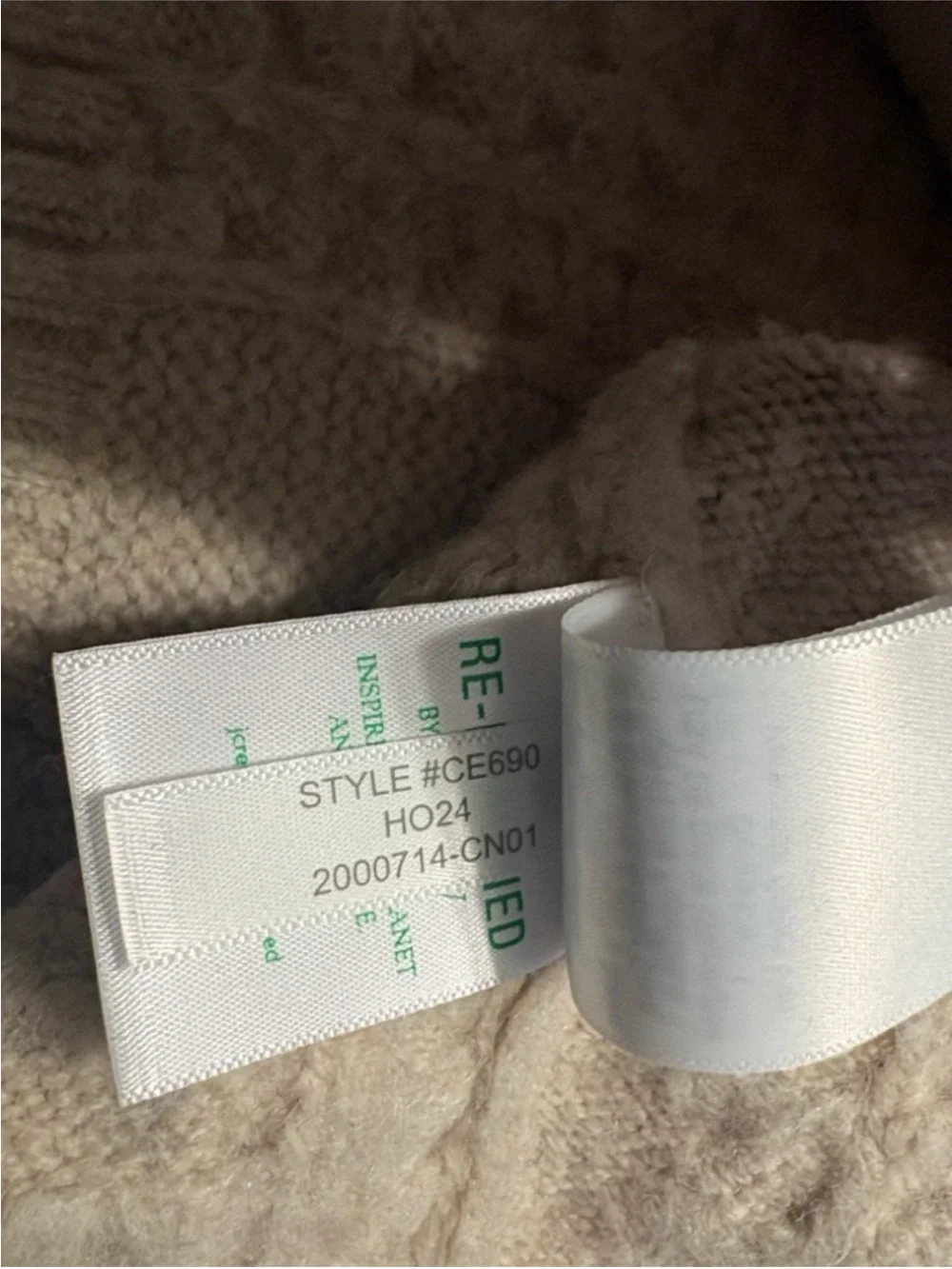 J. Crew Relaxed Cable Knit Cardigan Small Oatmeal Oversized Wool Cozy Layering